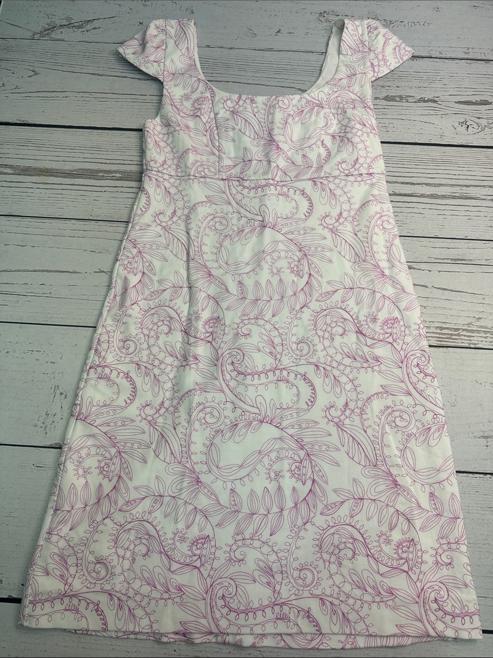 Women’s LILLY PULITZER Laurent Embroiders Sunshine Swirl Dress Size 2